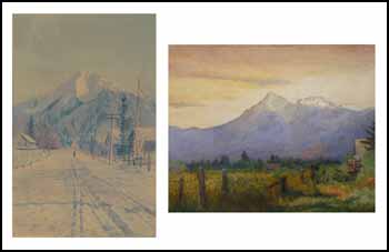 Mt. Cheam, Chilliwack, BC by Frederick Walter Lee sold for $1,035