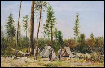 A Prospector's Camp on the Arrow Head Lakes, BC by G. Goodall sold for $1,610