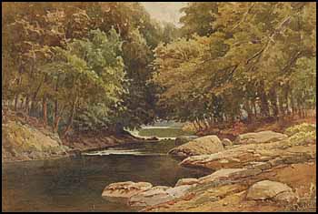 Woodland Stream, Ontario by Seymour. R. George Penson sold for $288