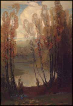 Autumn by Joseph Archibald Browne sold for $18,400