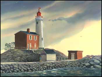 Fisguard Light by Arnie R. Fisk sold for $1,725