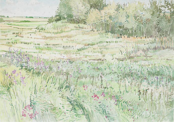 Landscape by Darrell Bell vendu pour $1,000