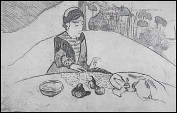 La femme aux figues by Paul Gauguin vendu pour $2,588