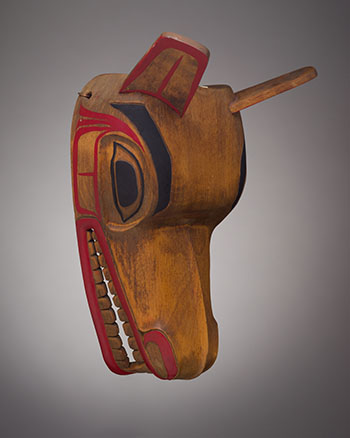 Wolf Mask by L.A. Greene sold for $2,000