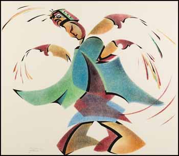 Peace Dance by Gary Ratushniak sold for $702