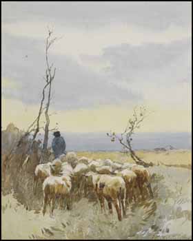 Leading the Flock by Frederick Charles Vipont Ede vendu pour $468