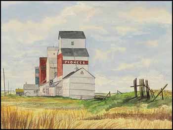 Shouldice, Alberta (00955/2013-1829) by Victor Brosz sold for $756