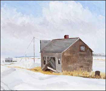 Old Store at Whitla (02022/2013-935) by Nancy Ruth Sissons sold for $375
