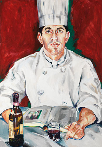 Roland: the Chef (03839/A88-185) by Lynn Donoghue sold for $750