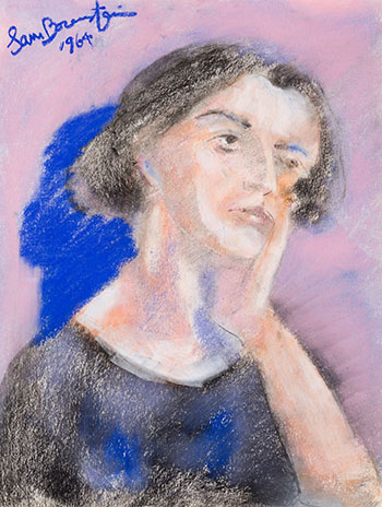 Portrait de femme par Samuel Borenstein