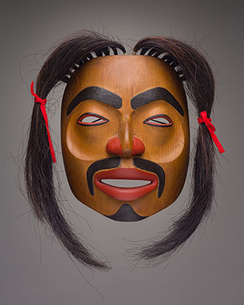 Self-Portrait Mask par Beau Dick