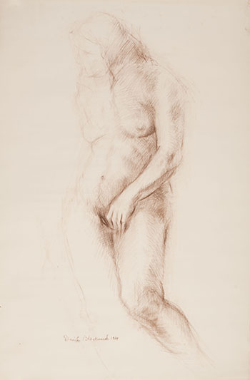 Nude Figure by David Lloyd Blackwood