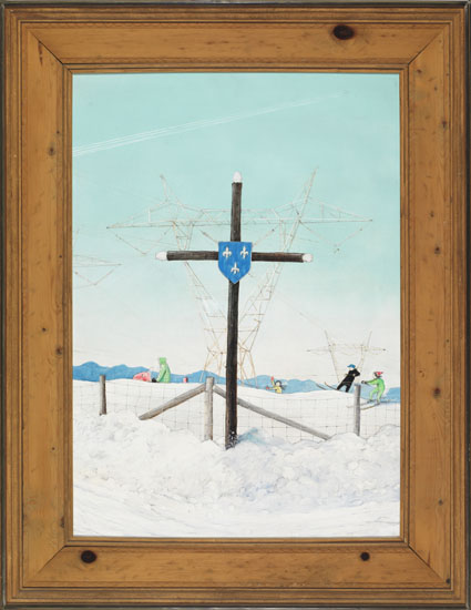 Satan's Web (Rural Quebec Today) par William Kurelek