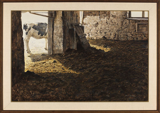 Gudgeon's Barn par Robert Bateman