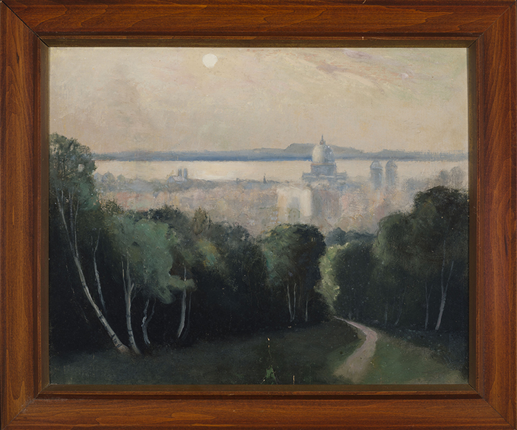 Montreal from the Ross Wing of the Victoria Hospital par John A. Hammond