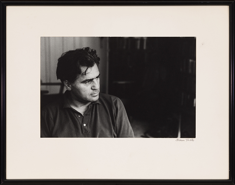 Portrait of Irving Layton by Sam Tata