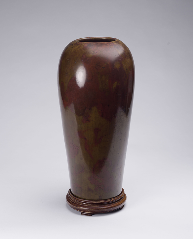 Japanese Patinated Bronze Vase, Meiji Period (1868 - 1913) par  Japanese Art