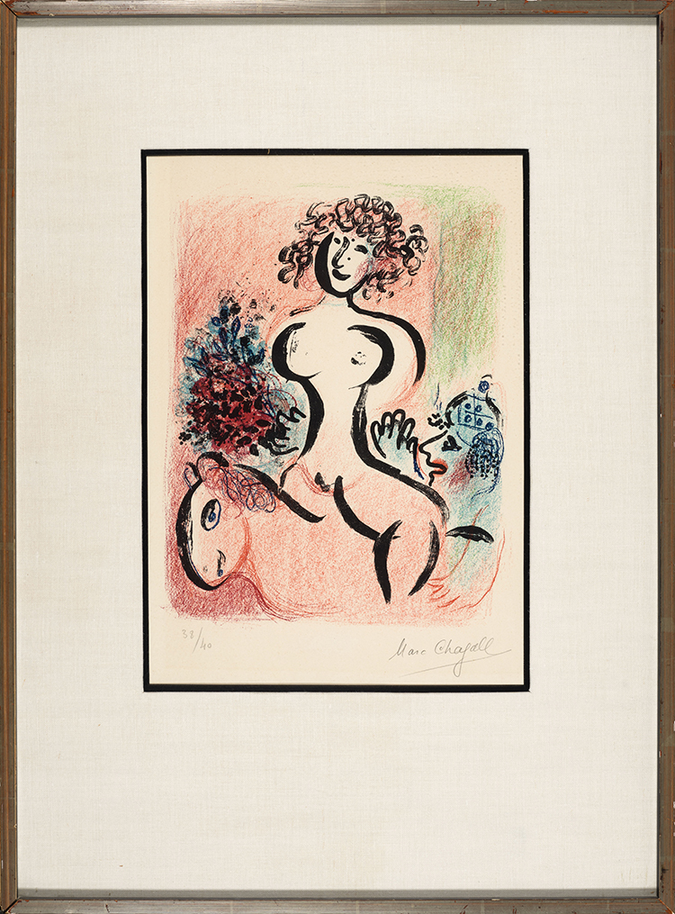 L’Écuyère au bouquet by Marc Chagall