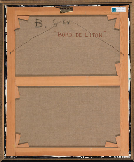 Bord de l'Iton par Camille Hilaire