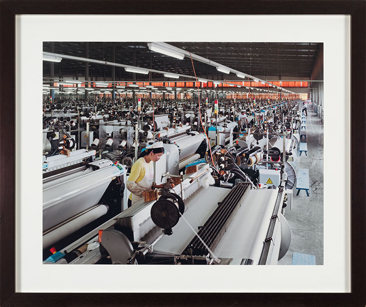 Manufacturing #7, Textile Mill, Xiaoxing, Zhejiang Province, China by Edward Burtynsky