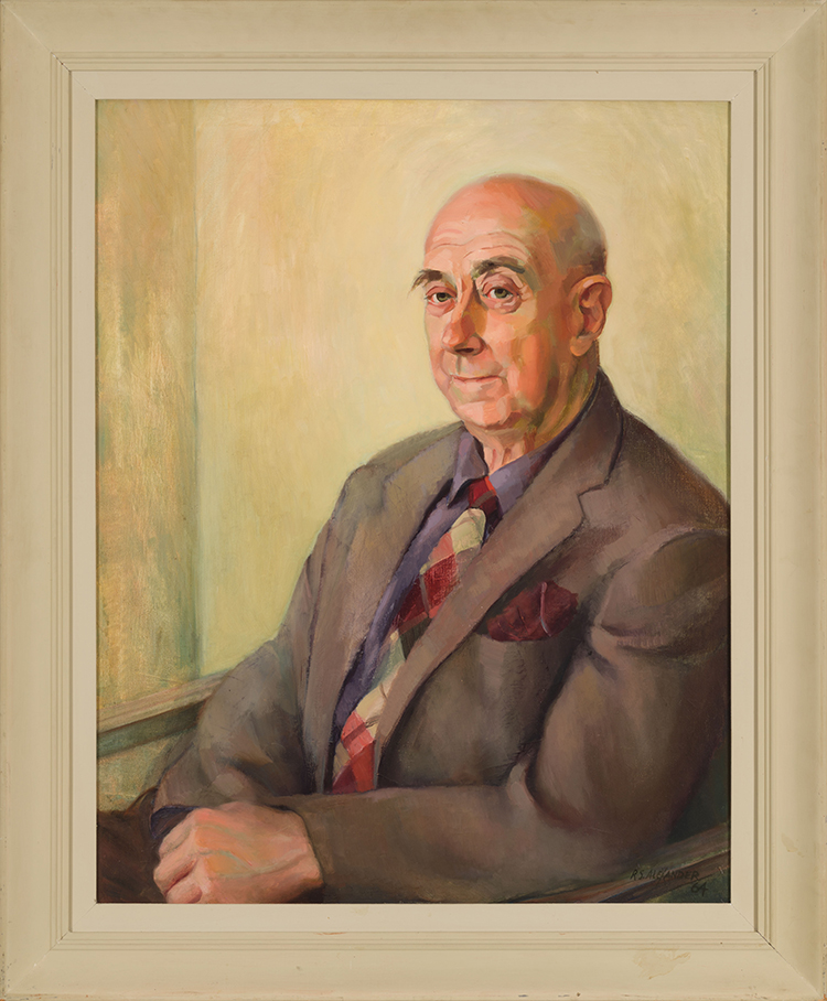 Portrait of W.P. Weston by Robert Samuel Alexander