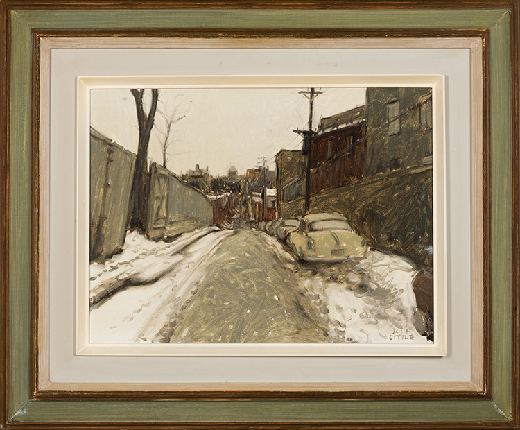 Legendary rue de Bullion d'autrefois, Montreal par John Geoffrey Caruthers Little