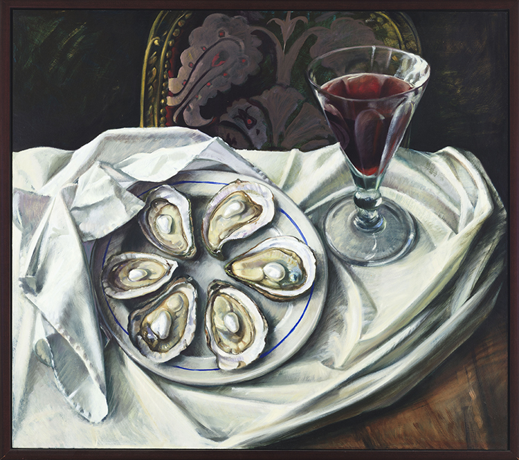 Still Life with Oysters by Gerard Gauci