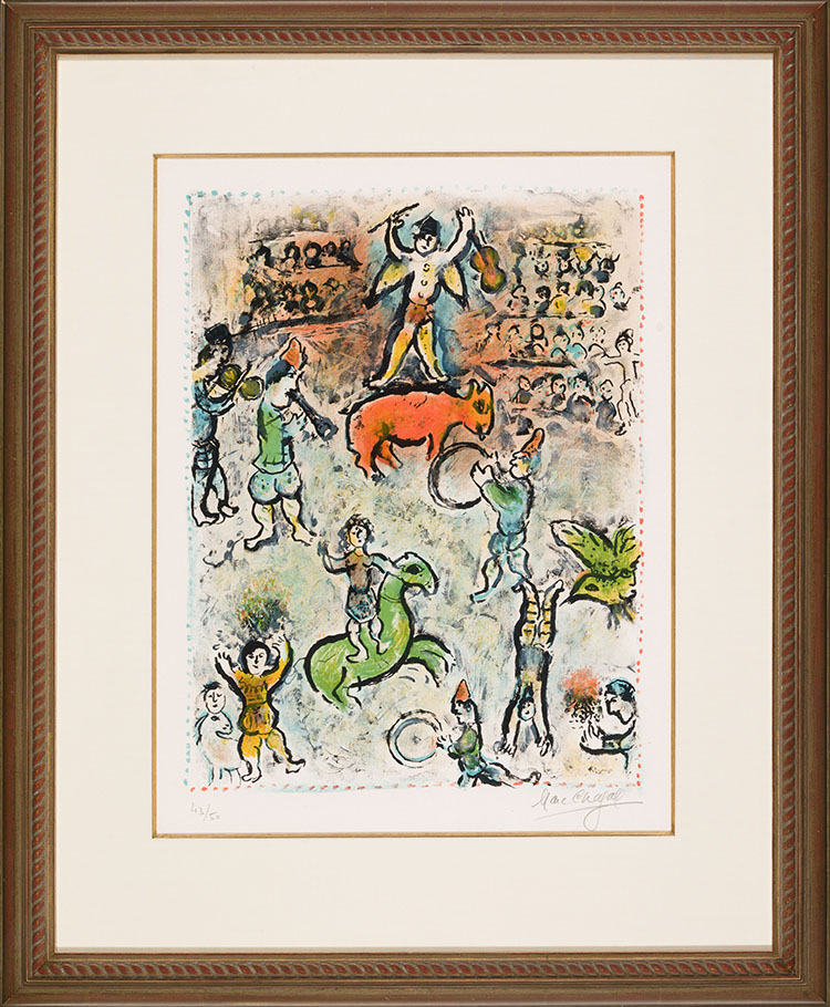 Circus Parade par Marc Chagall