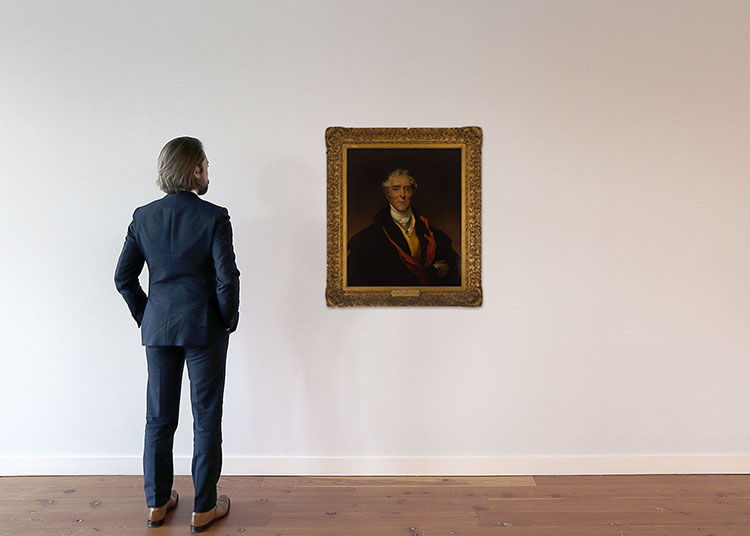 Portrait of Arthur Wellesley, 1st Duke of Wellington par After Sir Thomas Lawrence