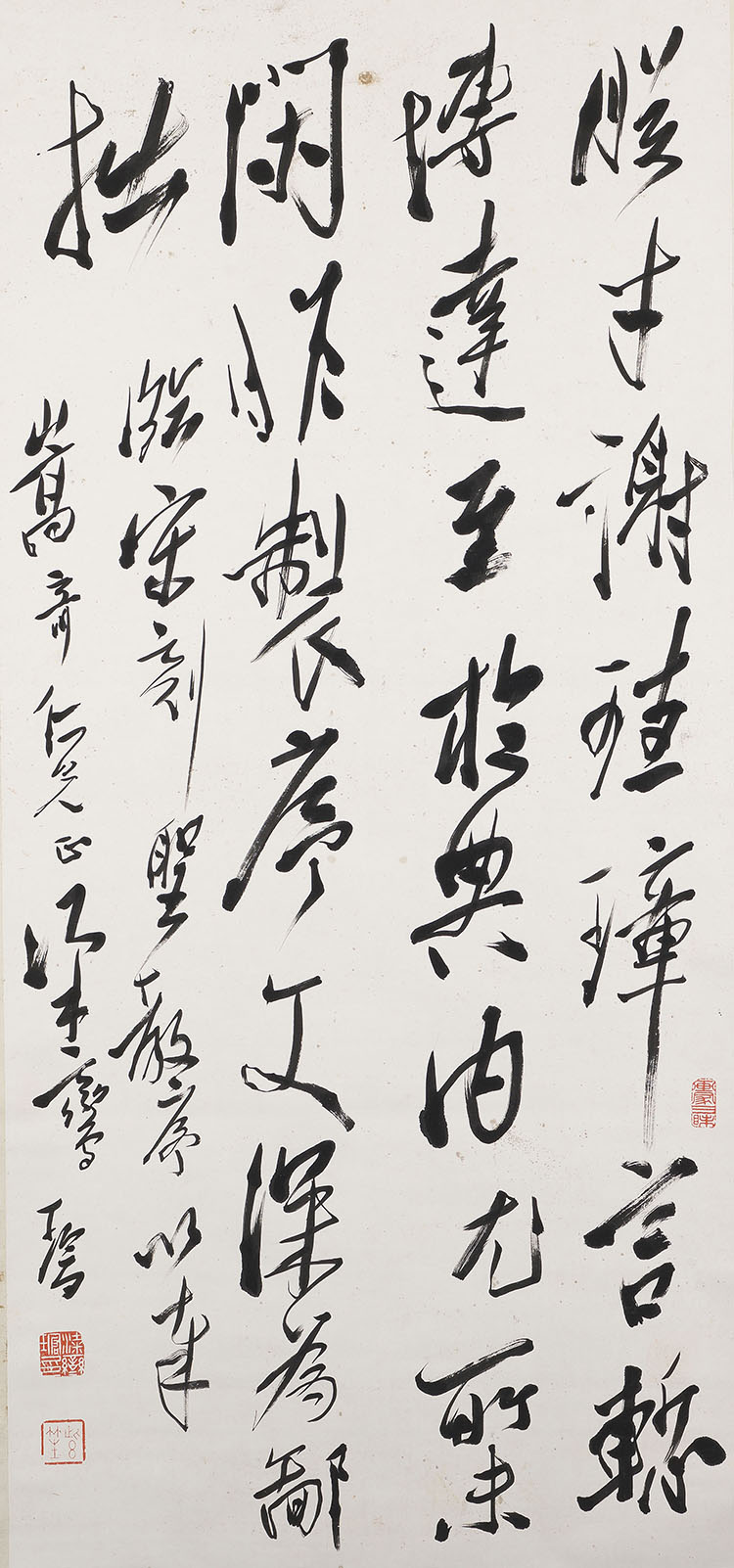 Running Script Calligraphy of 'Sheng jiao xu' par Liang Luancang