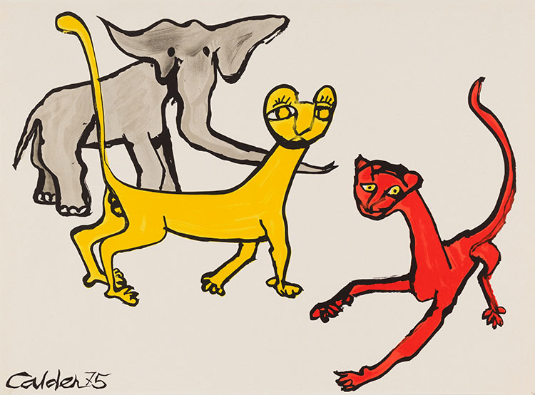 	Animals (from Our Unfinished Revolution) par Alexander Calder