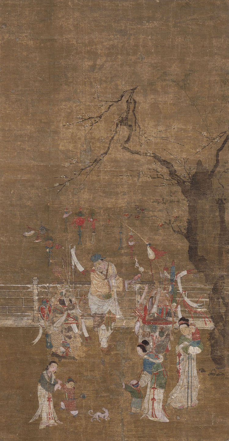 Ming-Style Garden Scene, 19th Century par  Chinese School