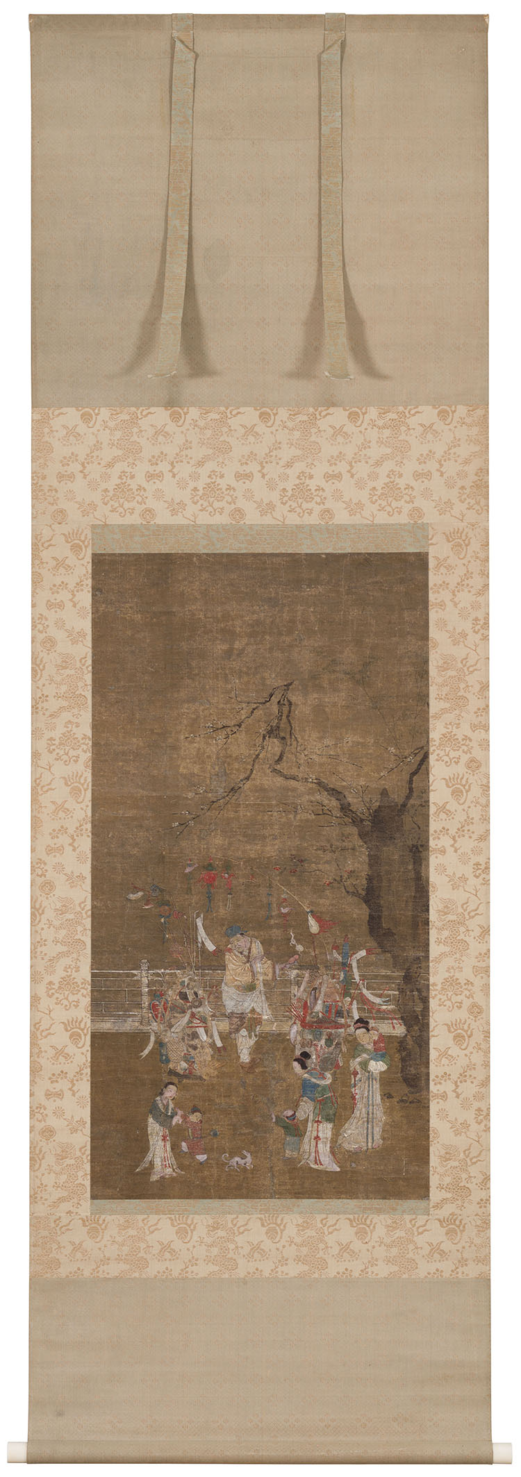 Ming-Style Garden Scene, 19th Century by  Chinese School