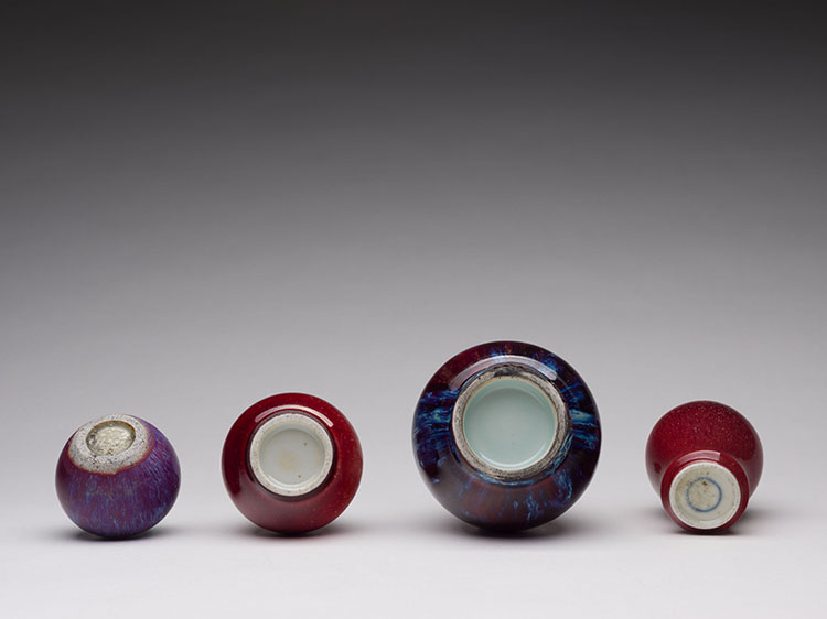 	Four Chinese Flambé Glazed Vessels, 19th/20th Century par  Chinese Art