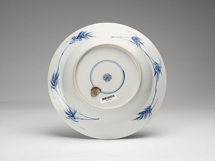 A Chinese Powder-Blue and Copper-Red Decorated ‘Monk’ Dish, Kangxi Period (1662-1722) par  Chinese Art