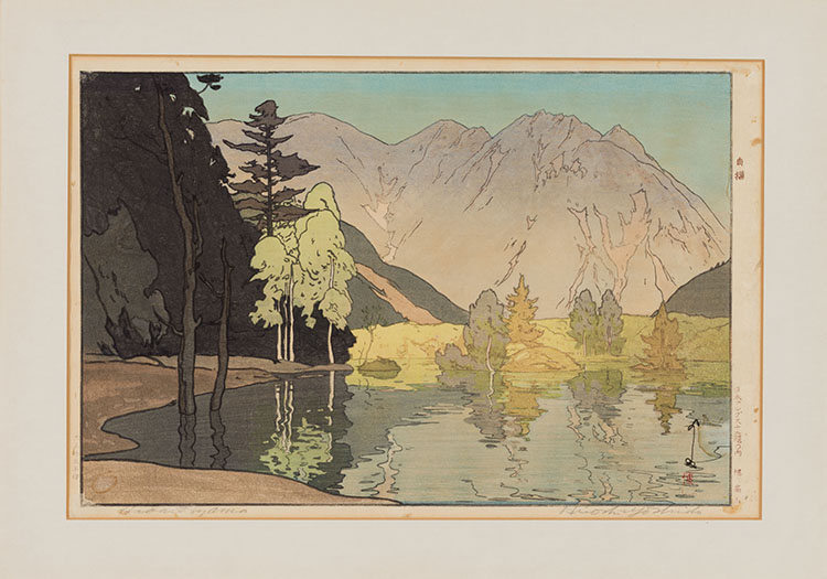 Mount Hodaka (Hodakayama) par Hiroshi Yoshida