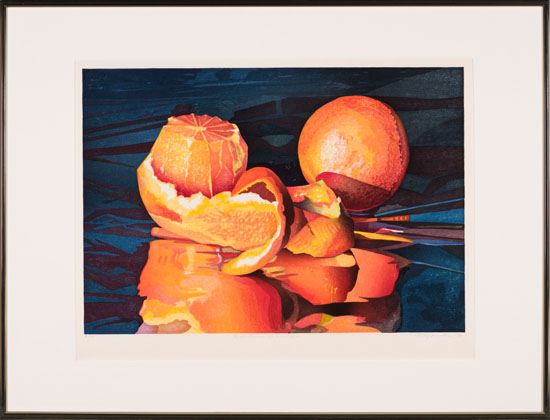 Reflections of Oranges par Mary Frances Pratt