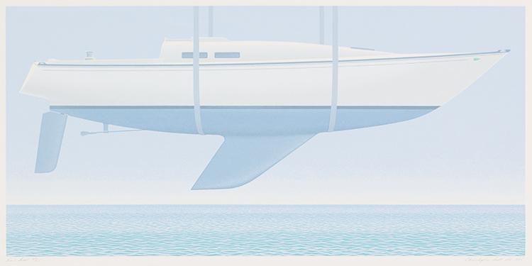 New Boat by Christopher Pratt