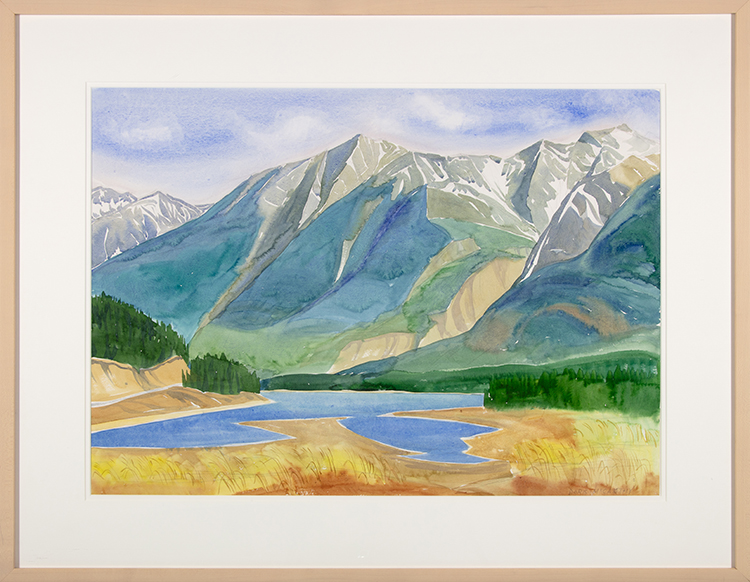 Colin Range, Jasper (920730) by Doris Jean McCarthy