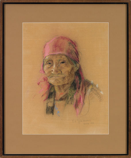 Portrait of an Indian Woman par Nicholas de Grandmaison