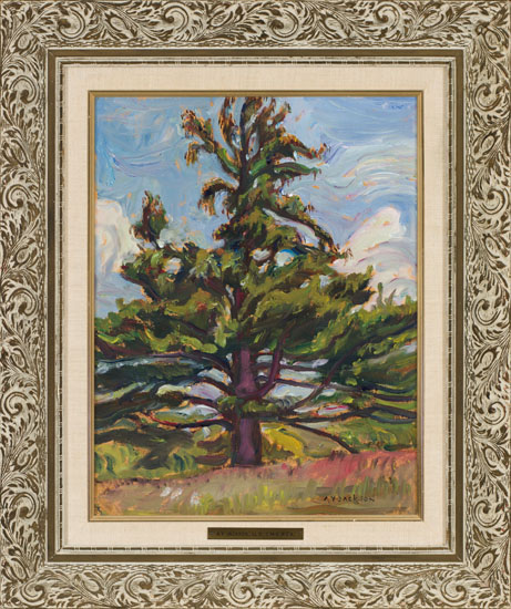 Old White Pine, Madoc, Ontario par Alexander Young (A.Y.) Jackson