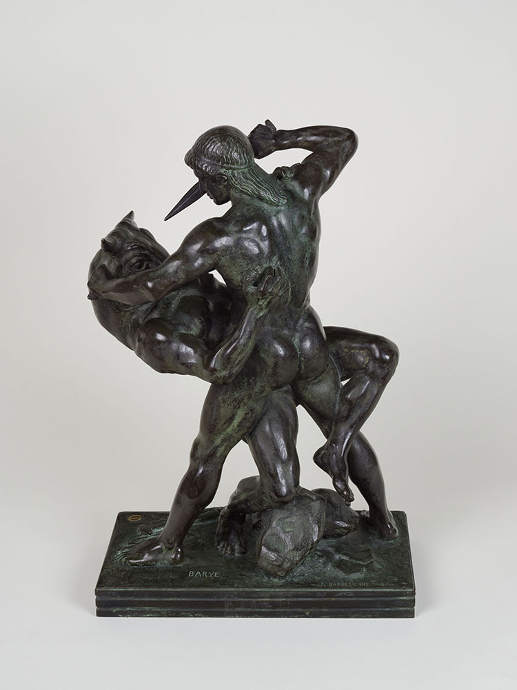 Theseus and the Minotaur par Antoine-Louis Barye