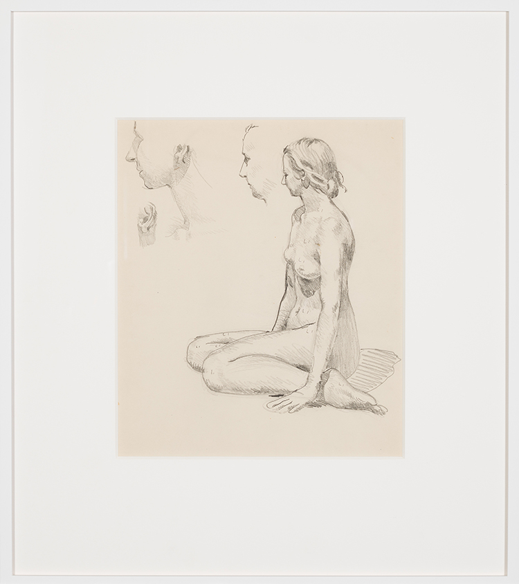 Study for Nudes on Shore (AC00482) by Alexander Colville