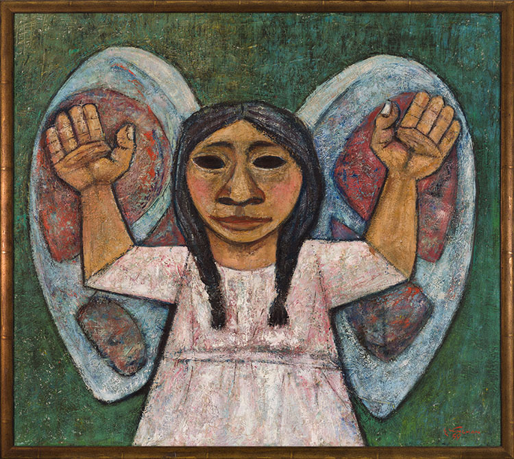 Mariposa par Eduardo Kingman