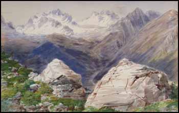 Snowcapped Rockies by Marmaduke Matthews vendu pour $805