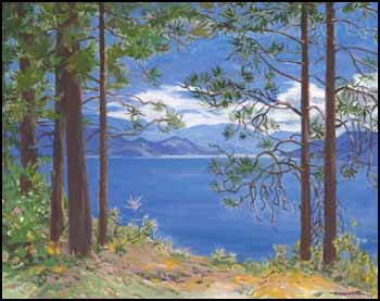 Kalamalka Lake, BC by Janet Holly Blench Middleton vendu pour $863