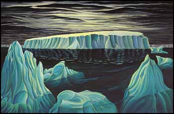 Icebergs by Donald M. Flather sold for $10,925