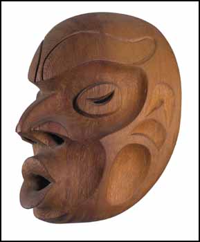 Tsonokwa - Wind Mask by Jack James sold for $1,955