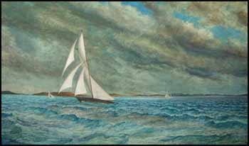 Passamaquoddy Bay by Sir William Cornelius Van Horne sold for $13,800