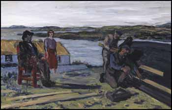 The Boat Builder by Jack Butler Yeats vendu pour $161,000